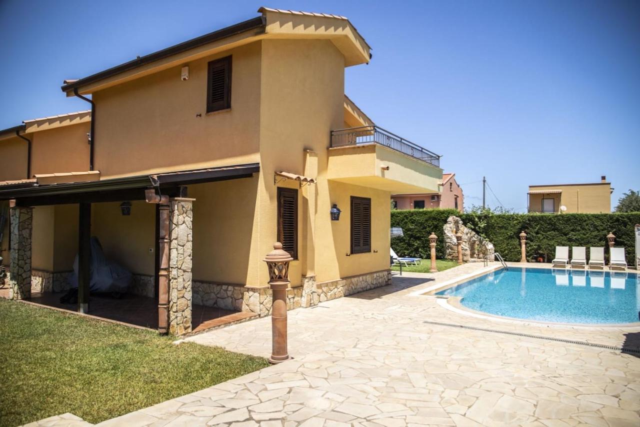 Dimora Fanale, Villa Esclusiva Con Piscina Privata - Fanale Rentals Альтавілла-Мілічія Екстер'єр фото