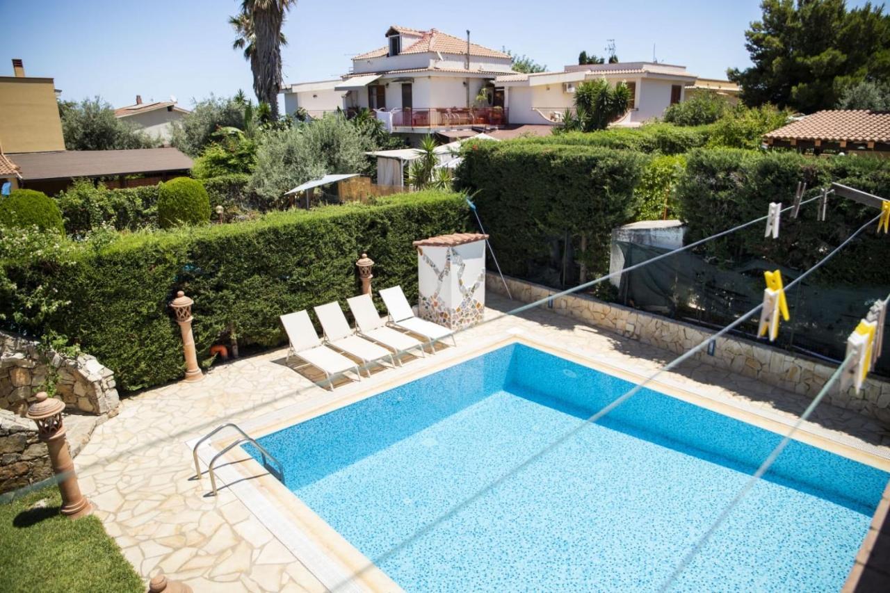Dimora Fanale, Villa Esclusiva Con Piscina Privata - Fanale Rentals Альтавілла-Мілічія Екстер'єр фото